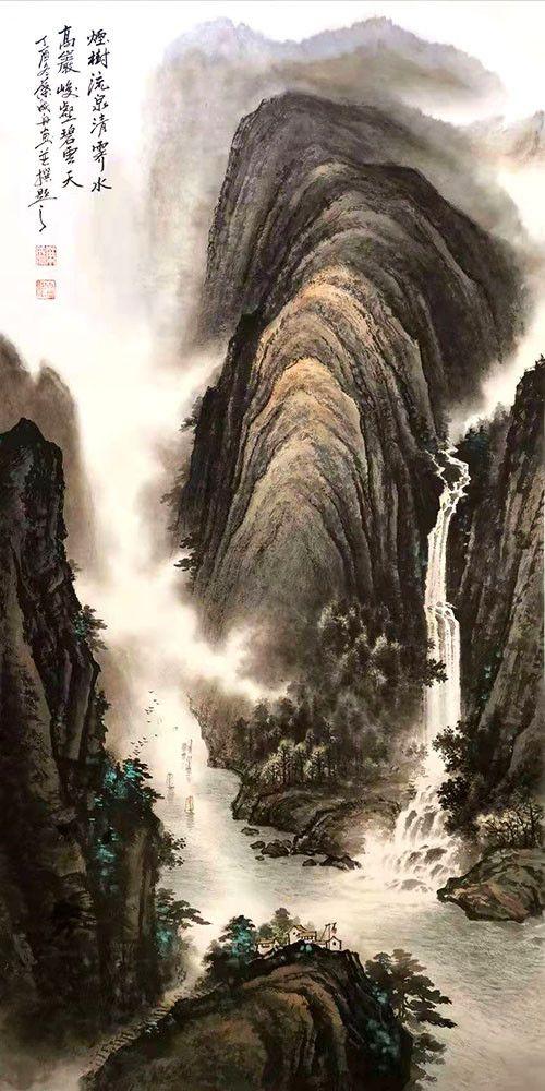 上层·品鉴|叶成舟—全国书画名家邀请展|山水画|艺术