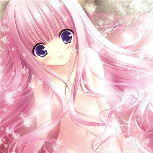 11岁的女生,求动漫的头像,清晰的,粉红色的最好哦!