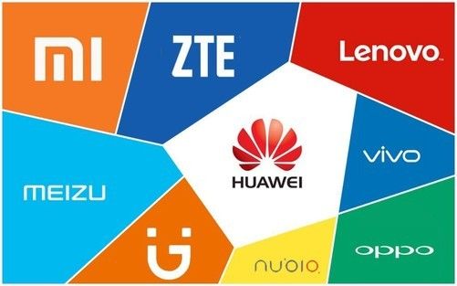 主要国产手机品牌
