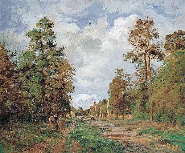 大师笔下的树不同寻常的秋