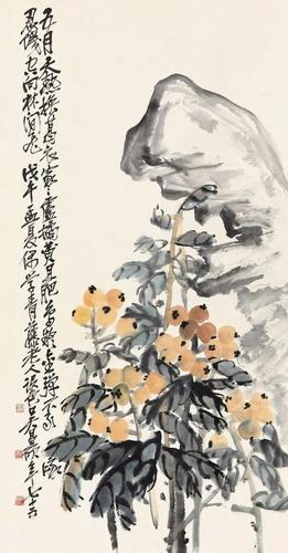 摘尽枇杷一树金