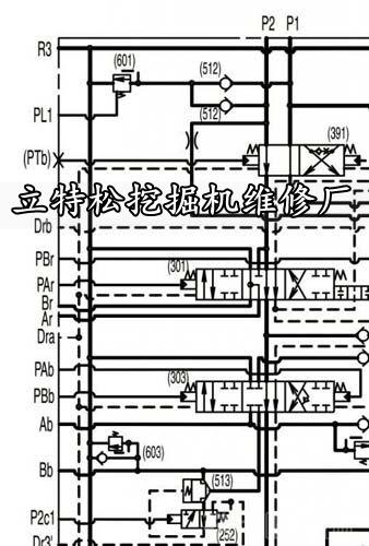 [简阳市挖掘机维修厂]神钢挖机有一边行走一点劲原因分析