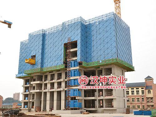 施工爬架安全防护网真材实料汉坤实业