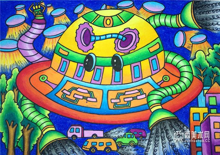 儿童科幻画《健康的希望》赏析