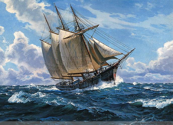 vickery大海.帆船(1)