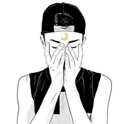 手绘霸气高冷的qq动漫头像 傲气稳了全场