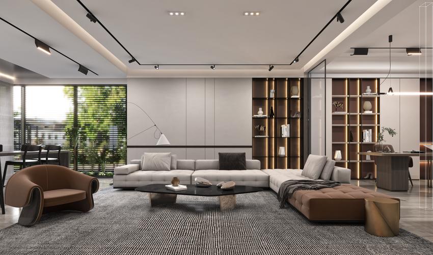 家居展厅设计定制家具家居效果图施工图