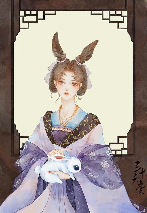 画风唯美的一组国风插画作品欣赏