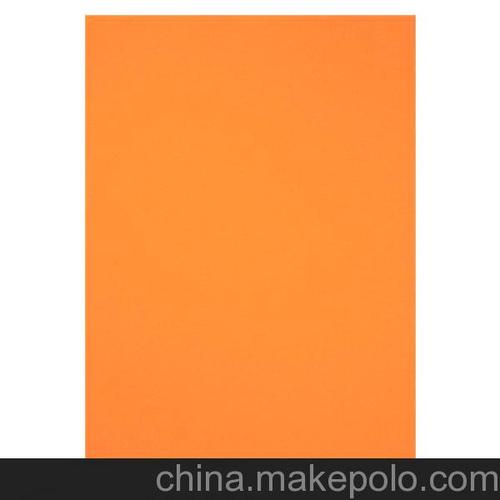 a4不干胶荧光纸 橙色图片