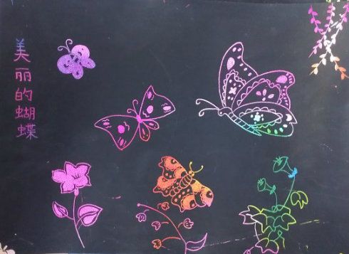 [转载]家长课堂刮画作品