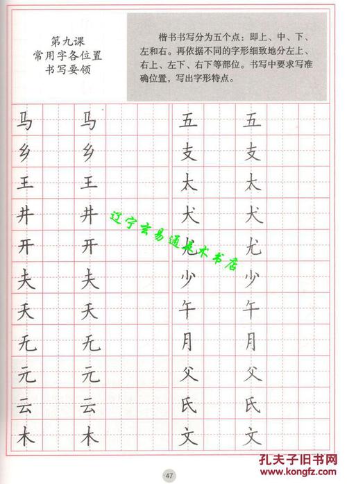 《硬笔书法基础教程——楷书》袁强主编16开124页