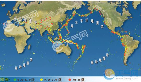 日本位于什么地震带 日本地震带分布示意图