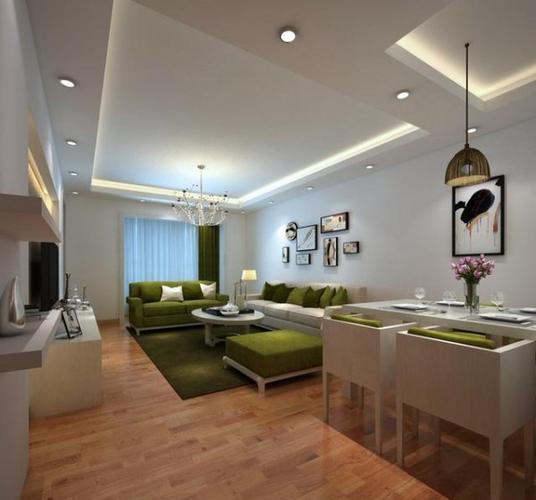 边吊的设计烘托主题色调的搭配过度,纱帘的半通透性,恰到好处的给客厅