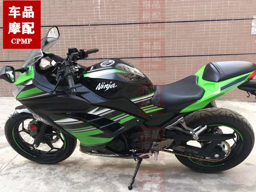 川崎 小忍者250 ninja 300 z300 牙包 排气 后平叉 后