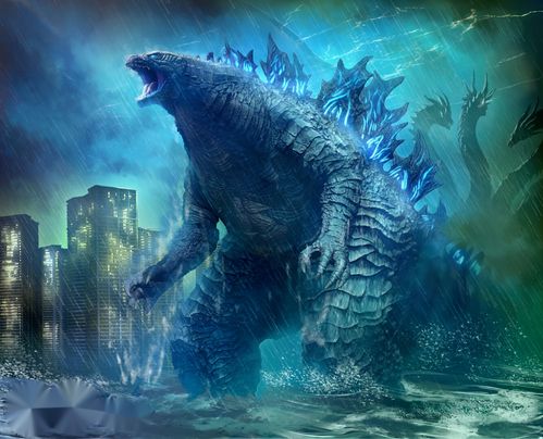 庆祝b站买下《哥斯拉2怪兽之王》!