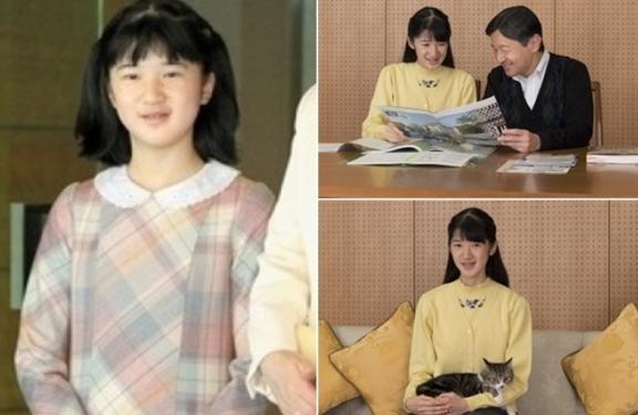 日本公主暴瘦成蛇精脸 爱子公主患厌食症拒绝进食暴瘦