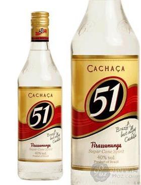 cachaca 51 卡查沙51朗姆酒