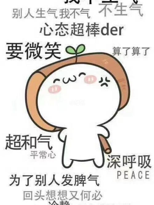不生气_表情包_素材_表情包