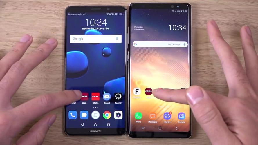 华为mate10 pro和三星note 8的对比,难道华为比不过三星?