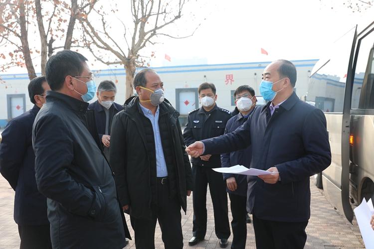 市委常委,统战部部长孙磊到圣城街道调度疫情防控工作