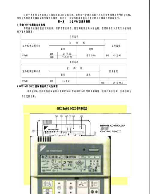 大金空调使用说明