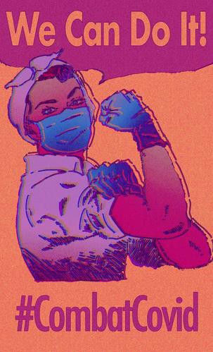 纽约城抗击疫情海报设计大全有你喜欢的吗