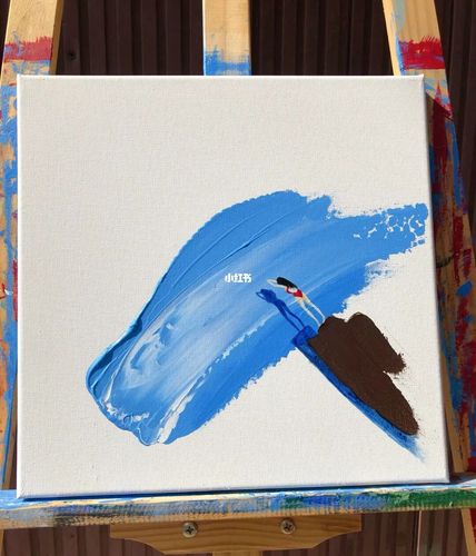 创意丙烯画|《悦》_丙烯画_合肥工业大学自由行热门攻略_创意美术