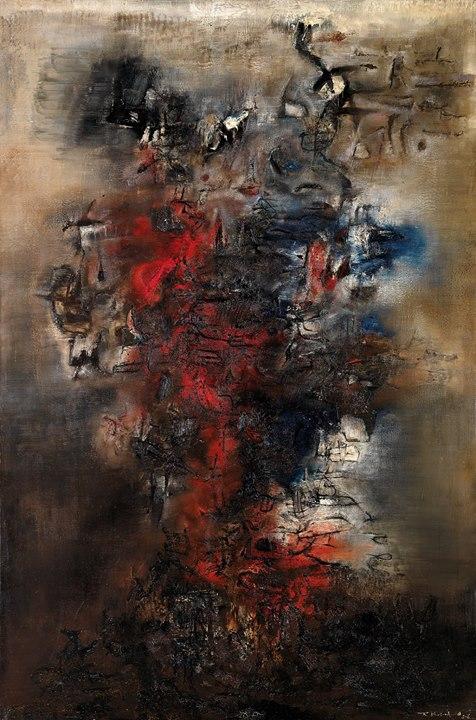 "无极之美":看赵无极抽象艺术的萌芽,发展,破茧与成熟