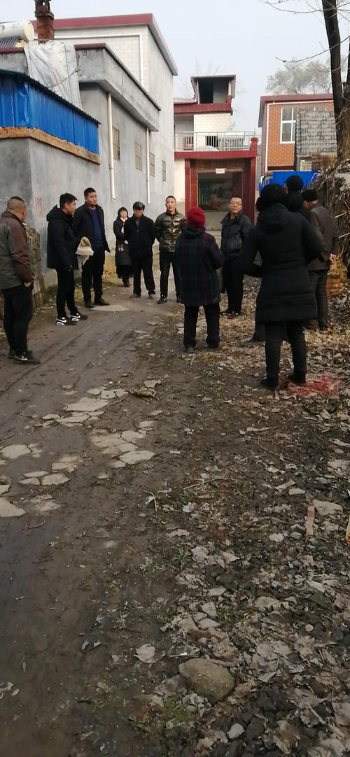 冯营乡人大主席李丰带队到金李庄行政村调解邻里土地纠纷