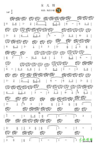 > 正文        格式: 陶笛谱 上传时间: 2015-04-29 女儿情 原图 分享