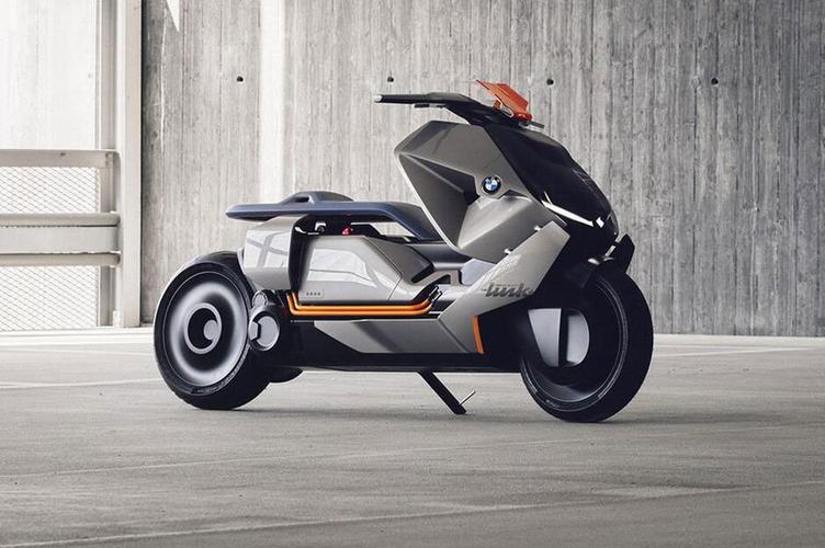 出行图赏 | 宝马concept link电动概念摩托车 智能化的出行工具