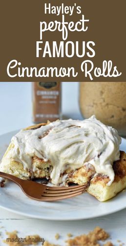 hayley"s famous cinnamon rolls