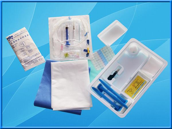 一次性无菌中心静脉导管穿刺包 单腔:14gax20cm