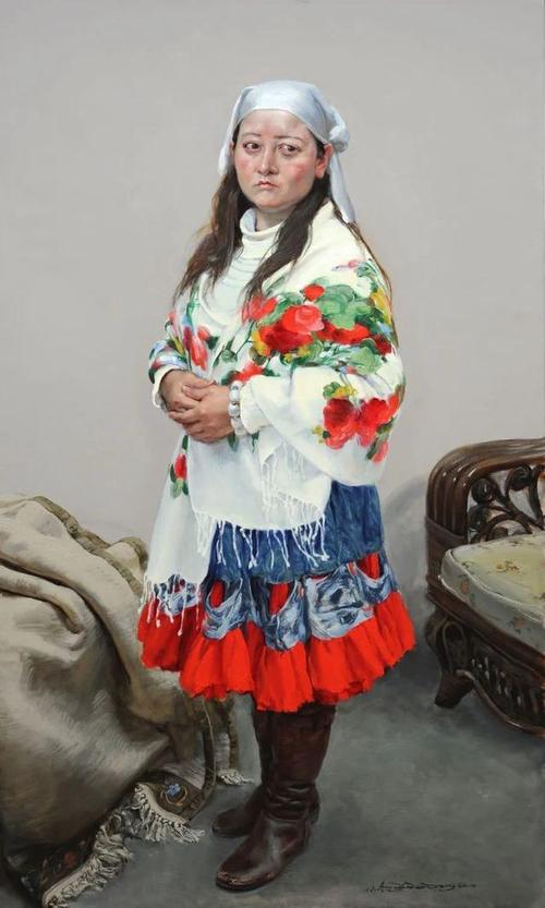 美院教授于小冬人物油画作品欣赏