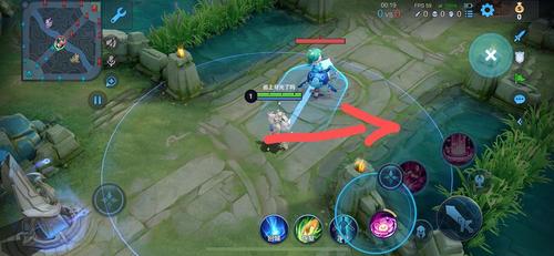 一技能丢出来,二技能斜着跳,一技能二段收回来,这样就是三角形