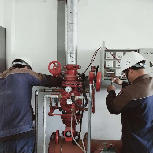 470雨淋阀室,按装模块18个