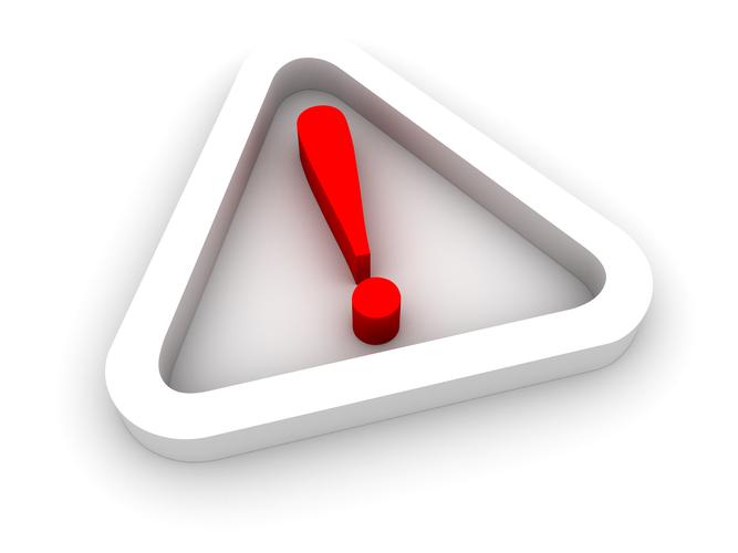 29种创意感叹号透明背景png图片素材