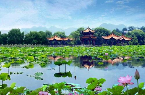 贵州安龙招堤风景名胜区图