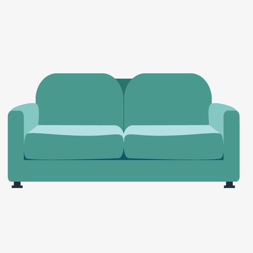 矢量卡通室内沙发素材