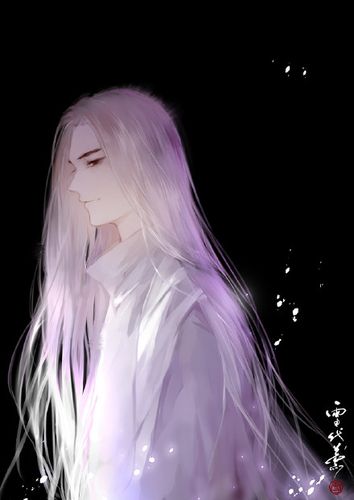 20张白发古风美男图集,满头银发真的好迷人