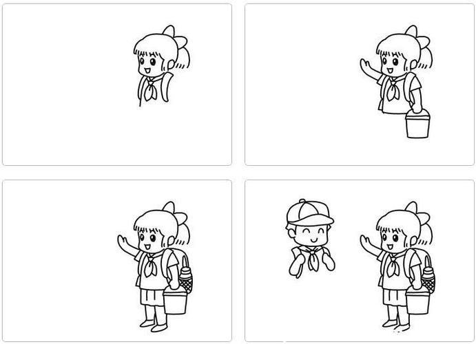 小朋友们一起来画一画吧