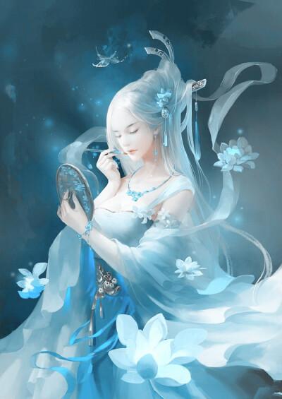 古风美人 作者"指尖糖