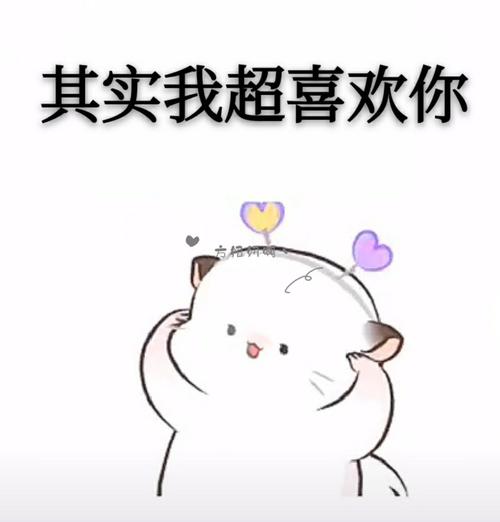 套路表情包#其实我超喜欢你_表情包_套路表情包_素材