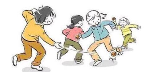 玩沙包着小时候最爱的游戏之一