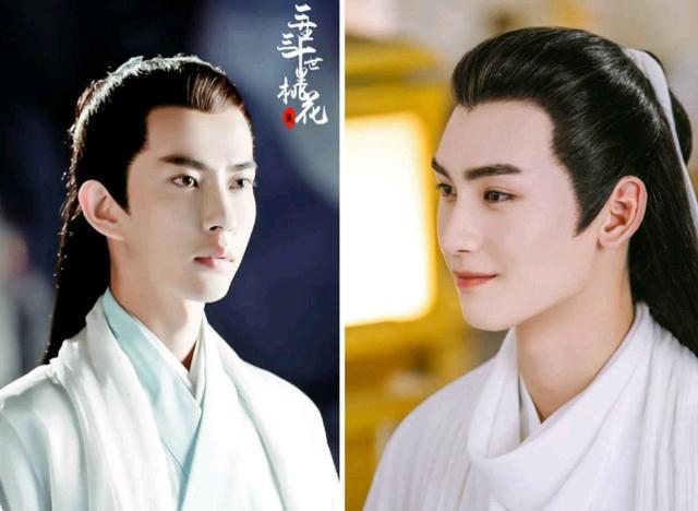 而白真上神也换了演员,于朦胧和黄俊捷两人都是温润如玉的男星,扮起