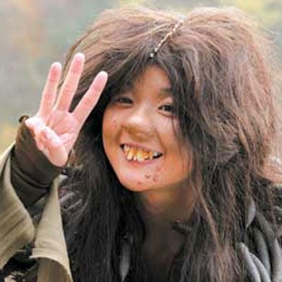 为戏扮丑不算啥 其中女星扮龅牙是最吃香