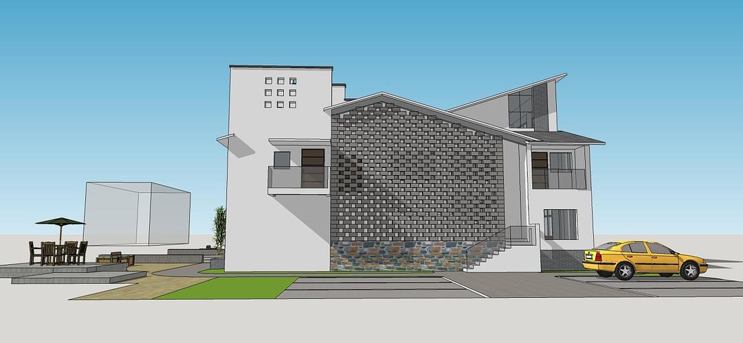 某会所建筑方案设计