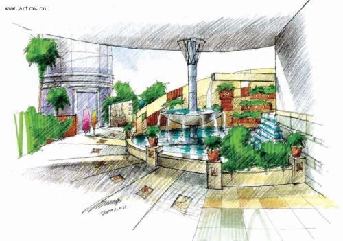 新型公共设施设计方案简笔画