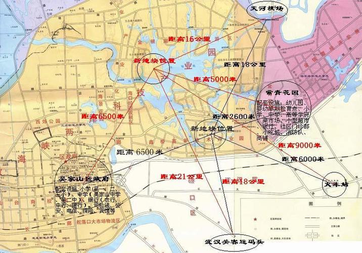 宗地位置 东西湖项目位于武汉市西北的东西湖区,地块距市中心(建银