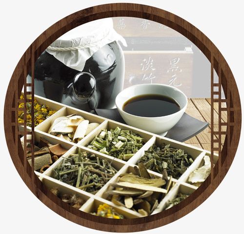 > 矢量中药汤药素材